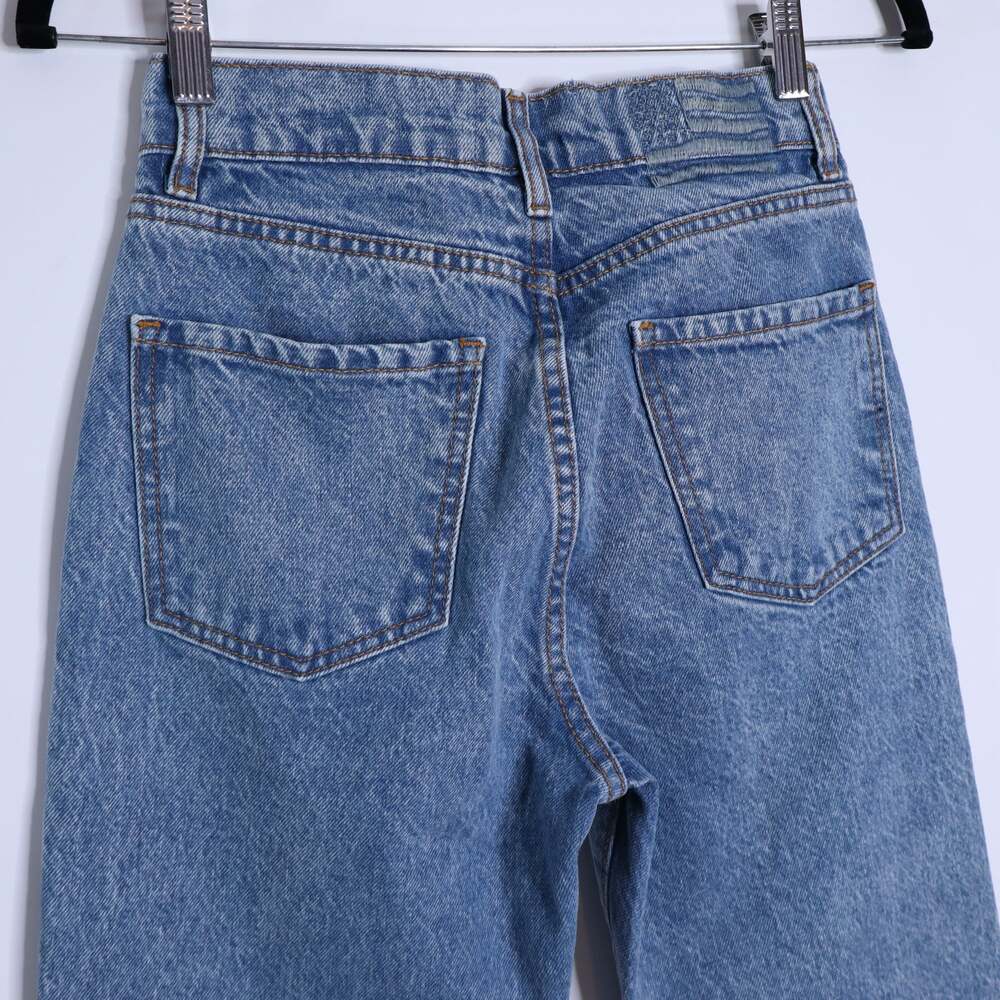 REVICE Frontrunner High Rise Jeans NWT Light Wash Blue Button Fly Women's 25 - Picture 6 of 10